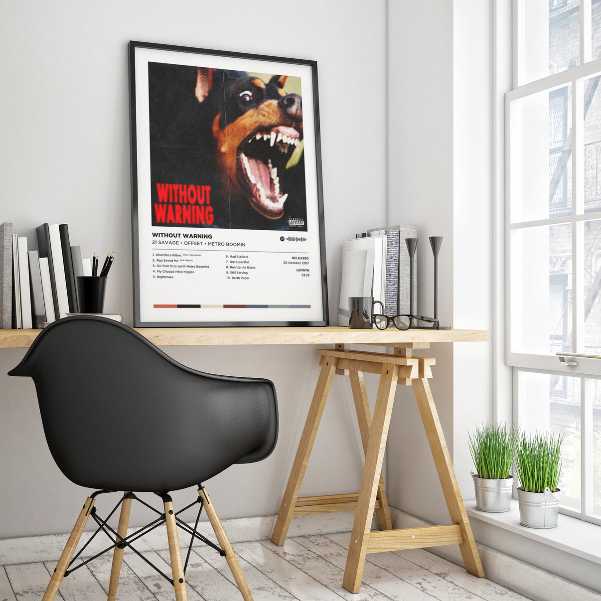 21 Savage Offset Metro Boomin "Without Warning" Poster Print
