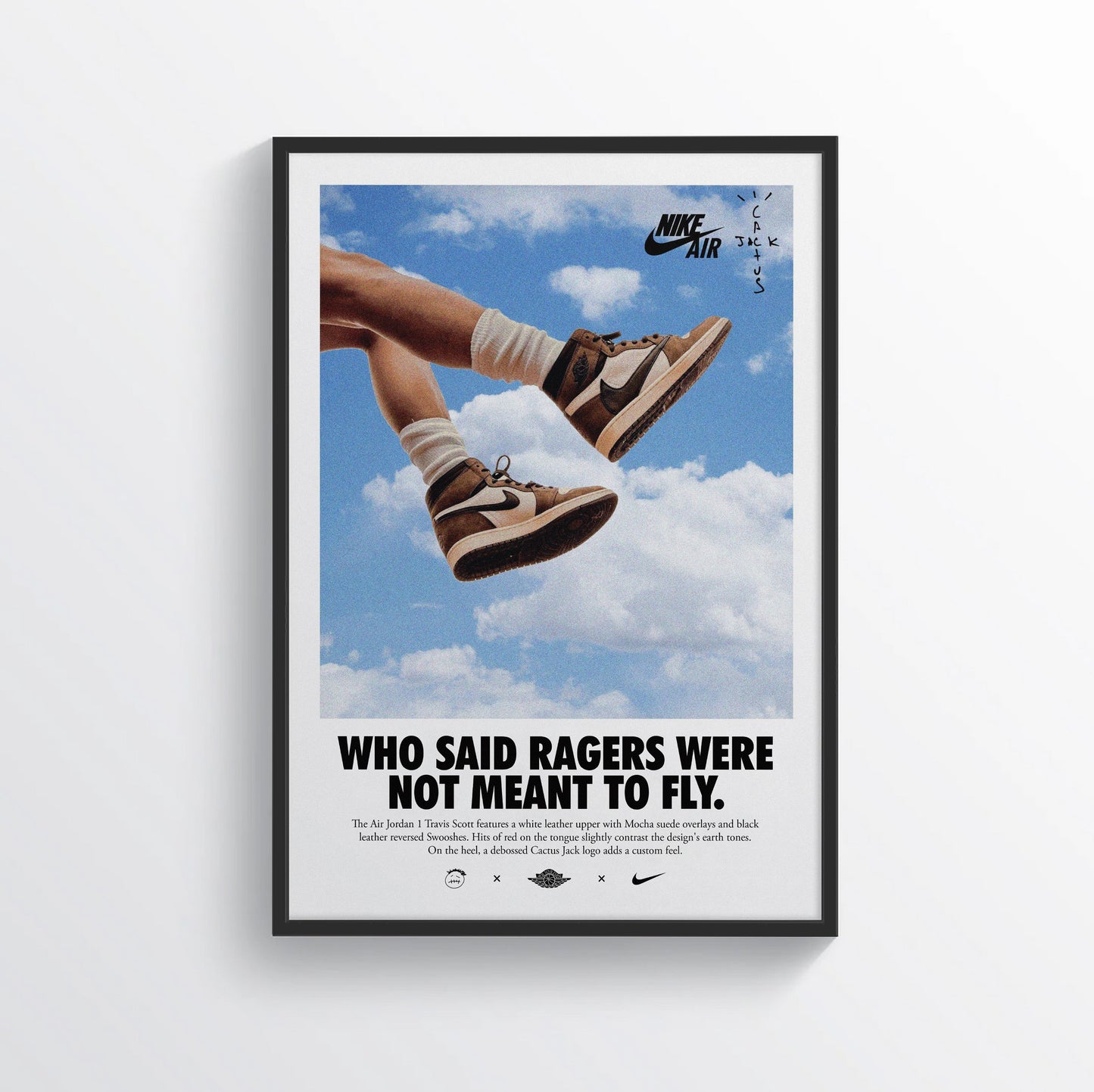 Travis Scott Air Jordans Poster