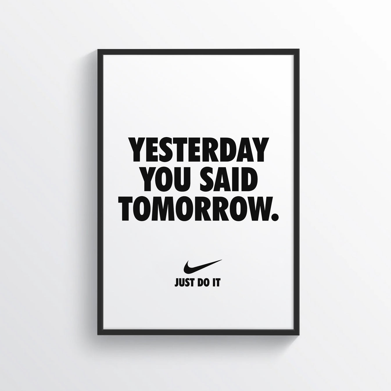 Yesterday You Said Tomorrow Poster