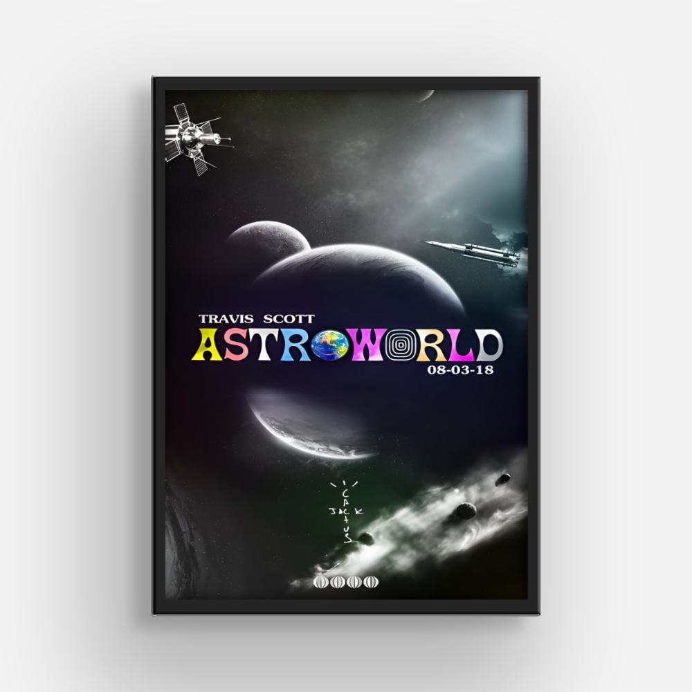 Travis Scott "Astro" Poster
