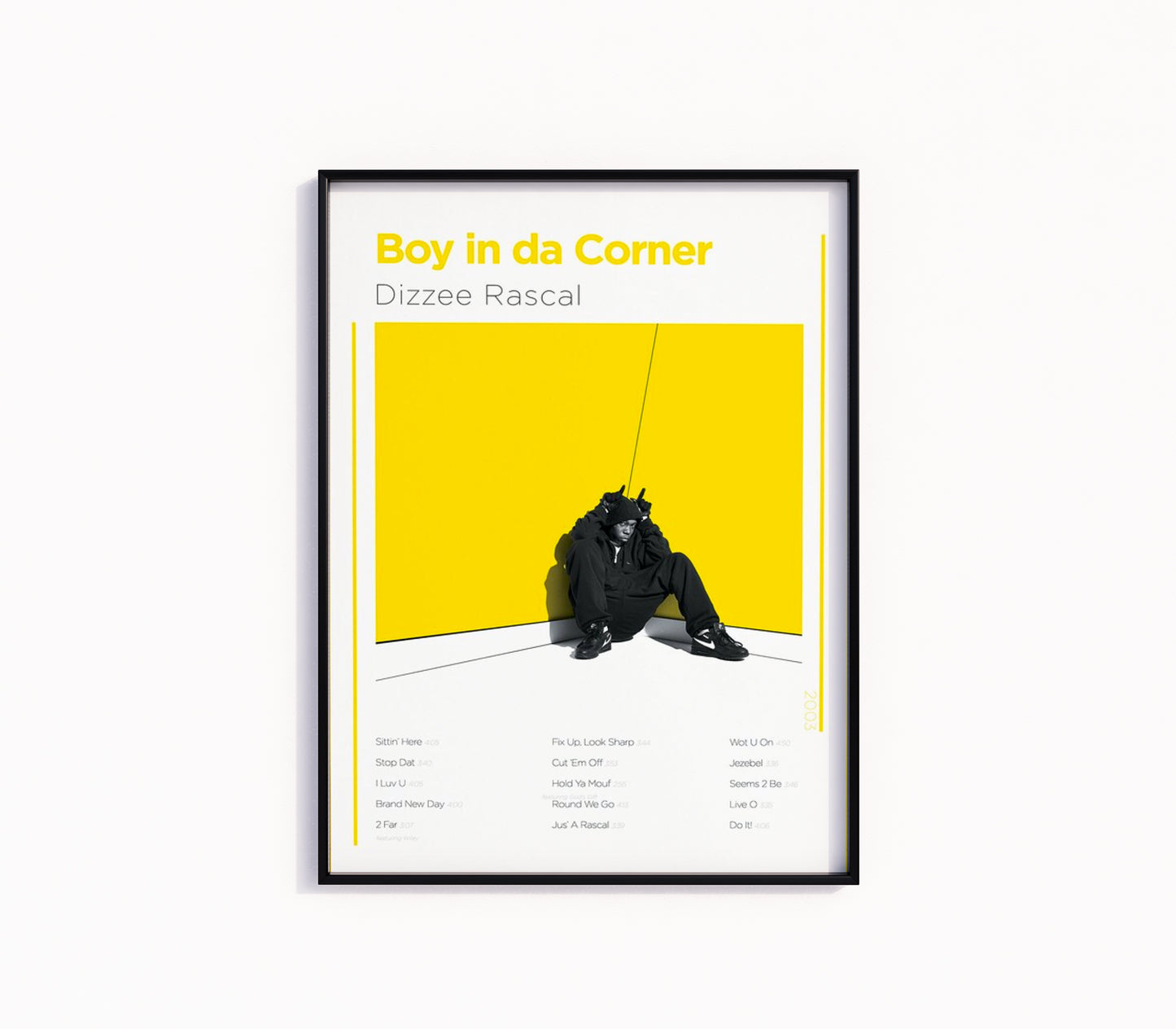 Dizzee Rascal "Boy In Da Corner" Album Poster