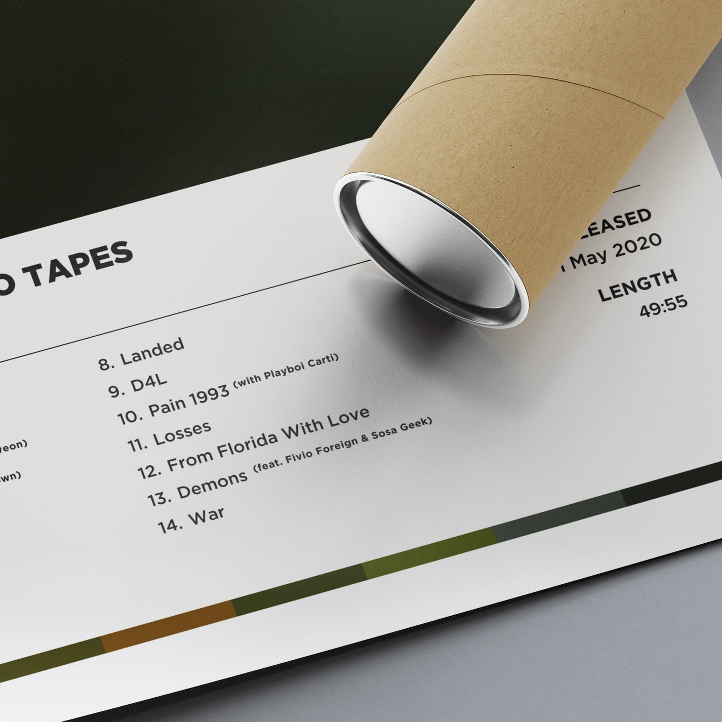 Drake "Dark Lane Demo Tapes" Poster Print