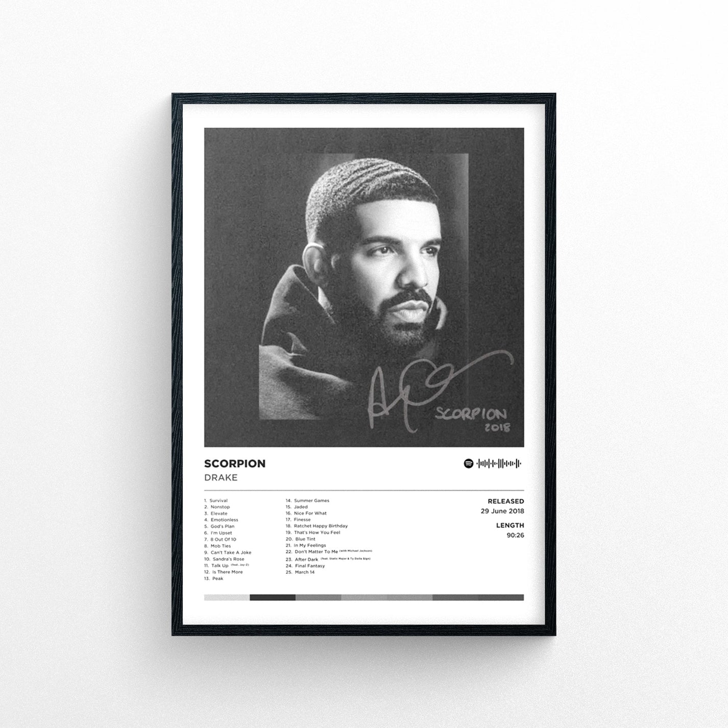 Drake Gift Bundle - 4 Poster Prints