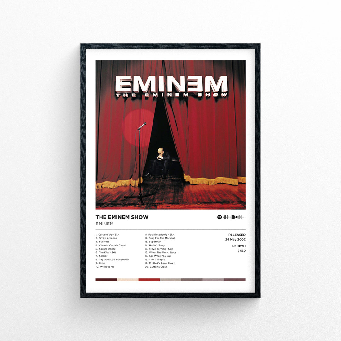 Eminem "The Eminem Show" Poster Print