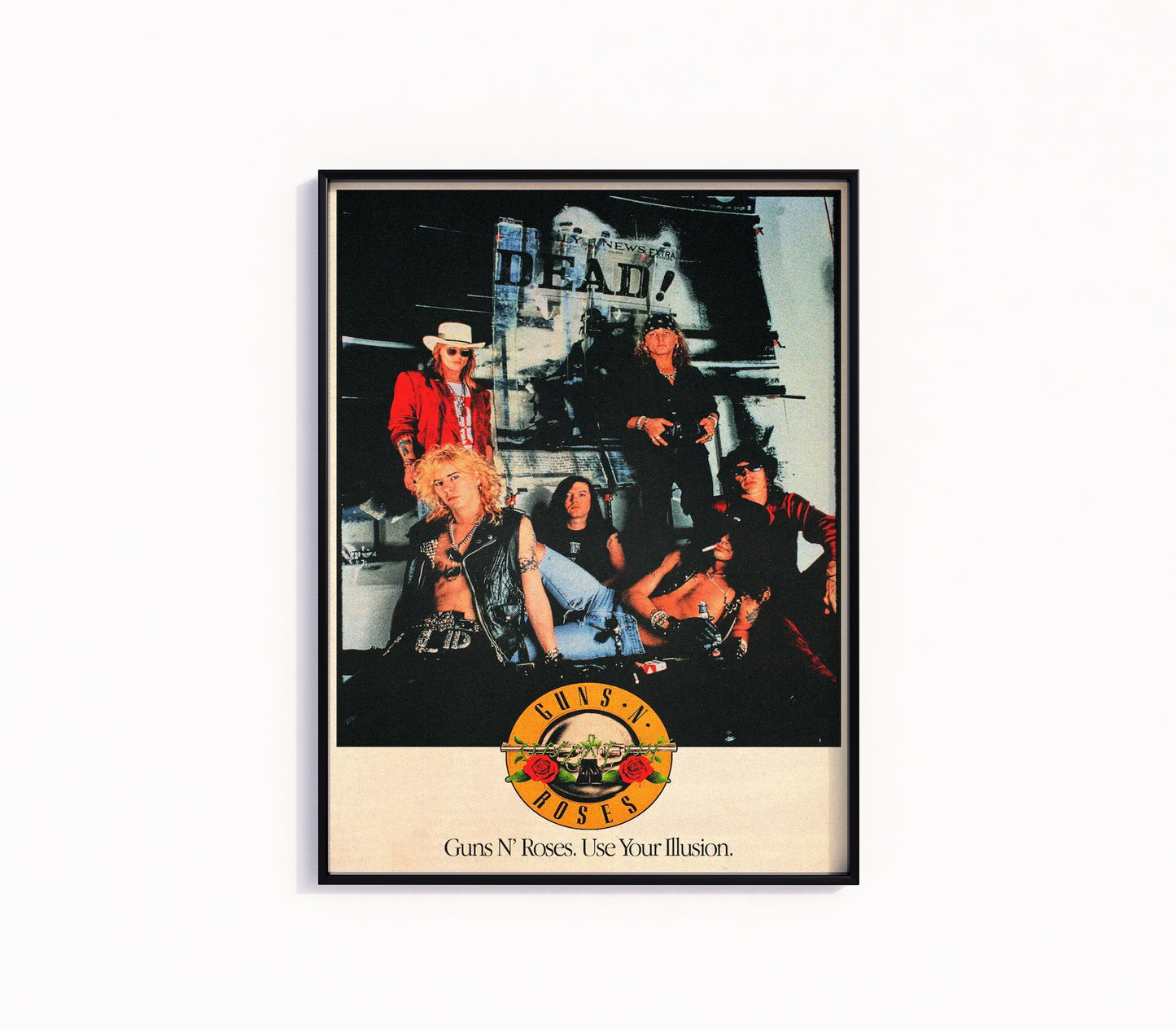 Guns N' Roses ‘Use Your Illusion’ Poster