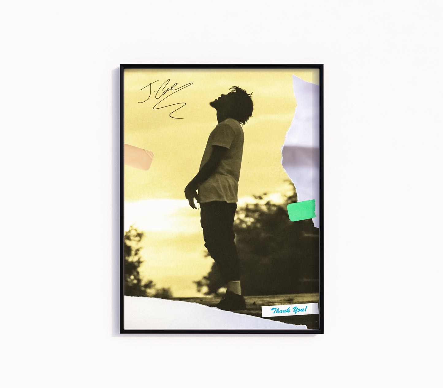 J Cole "Thank You!" Poster