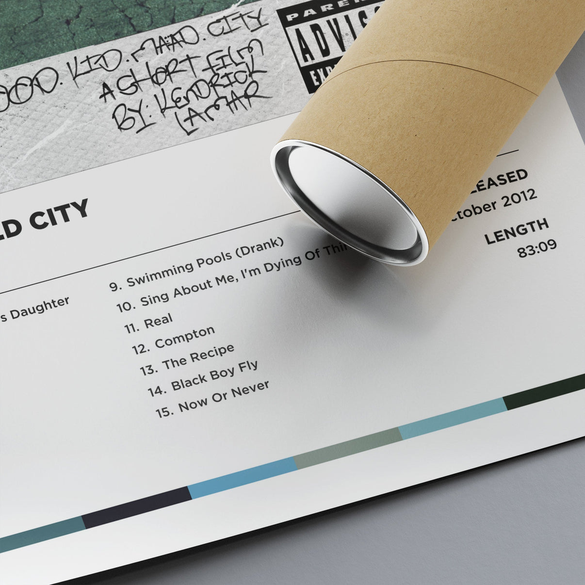 Kendrick Lamar "Good Kid, M.A.A.D City" Poster Print