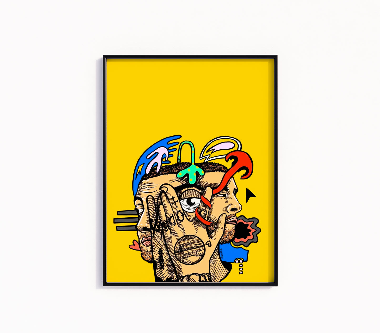 Mac Miller "Faces" Poster