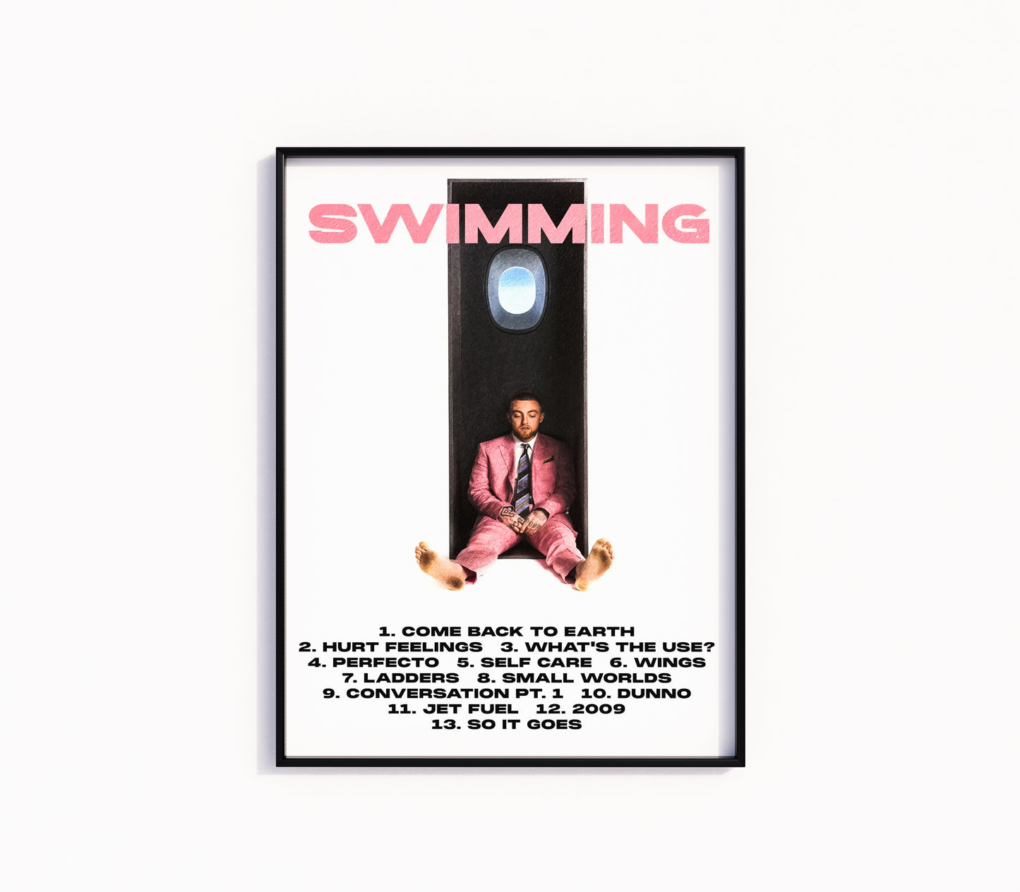 Mac Miller "Swimming" Poster