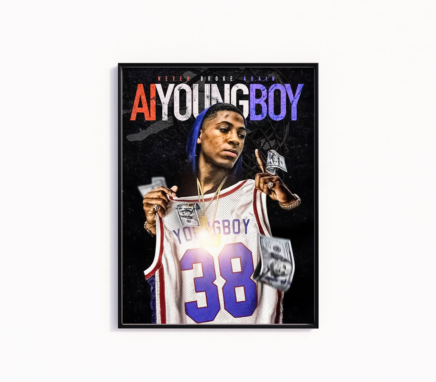 NBA YoungBoy "AI YoungBoy" Poster