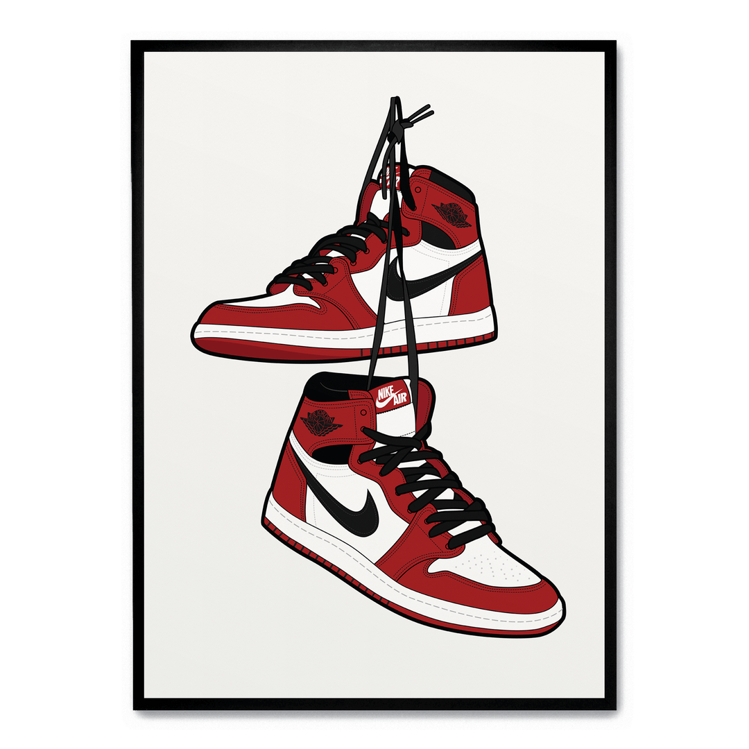 Nike Air Jordans Poster