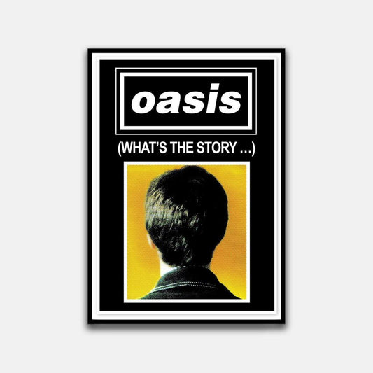 Oasis 'What's The Story' Poster