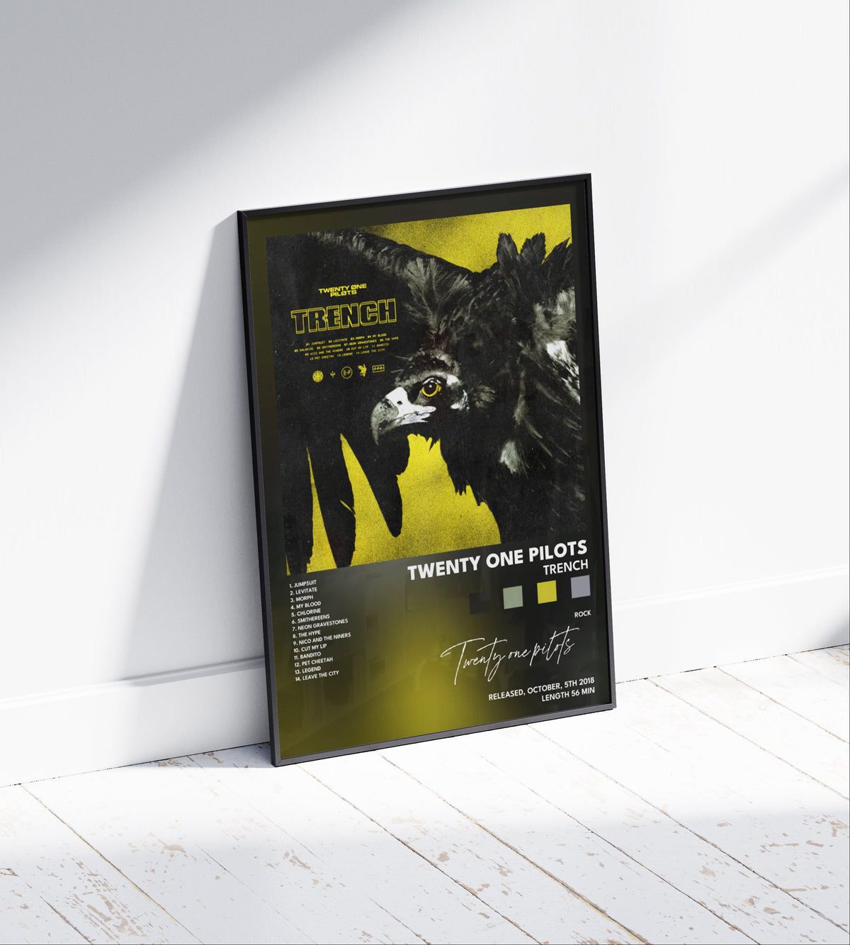 Twenty One Pilots 'Trench' Album Poster