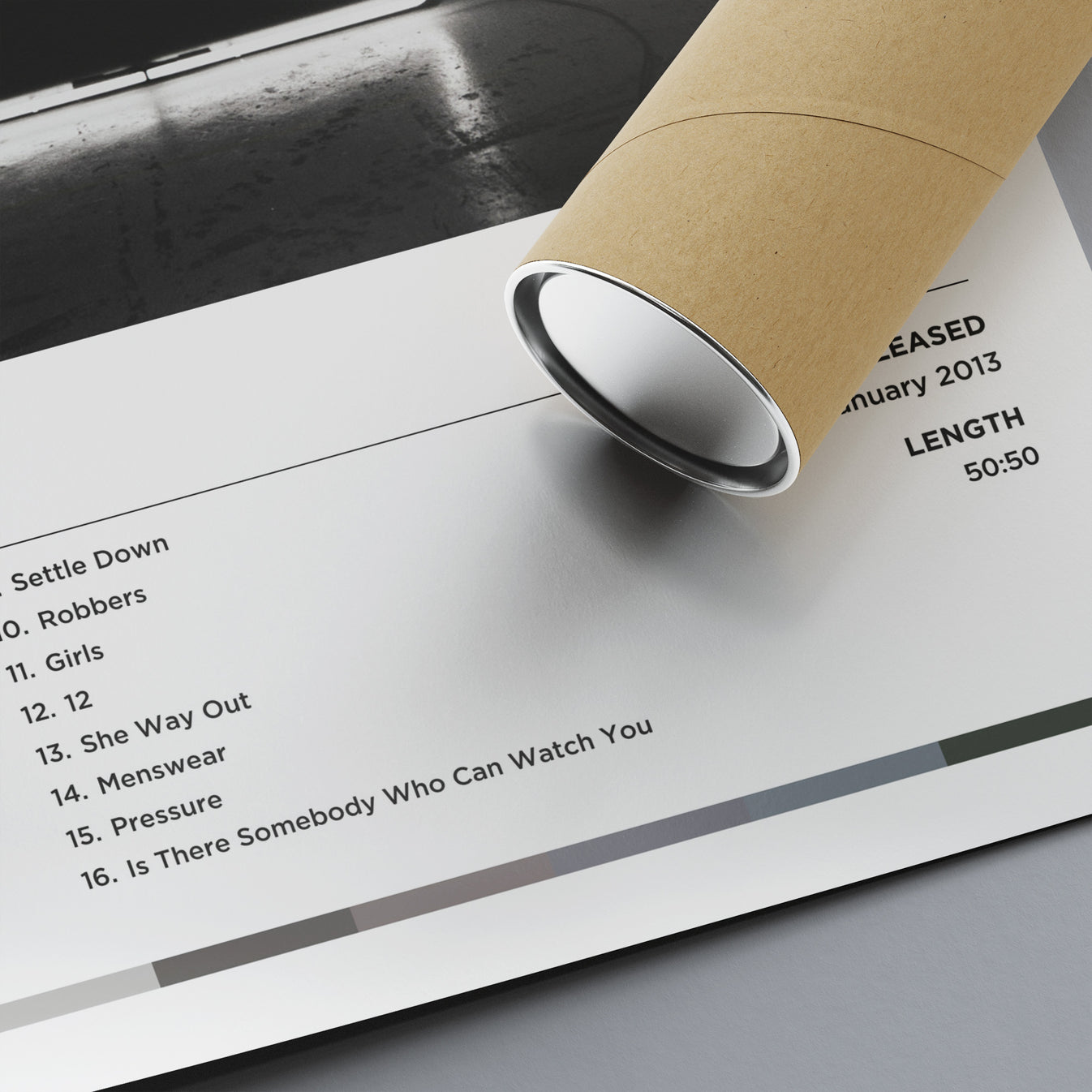 The 1975 "The 1975" Album Poster