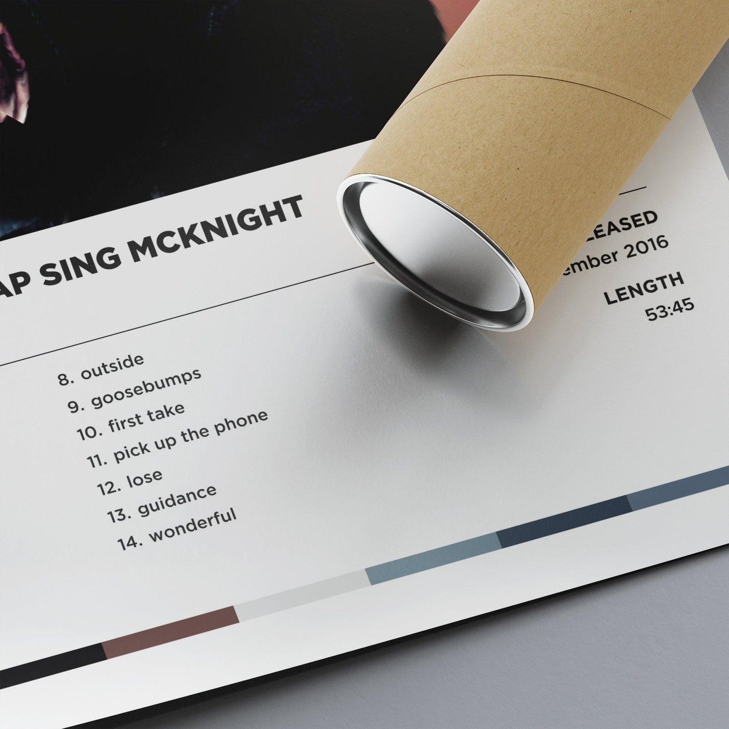 Travis Scott "Birds In The Trap Sing Mcknight" Poster Print