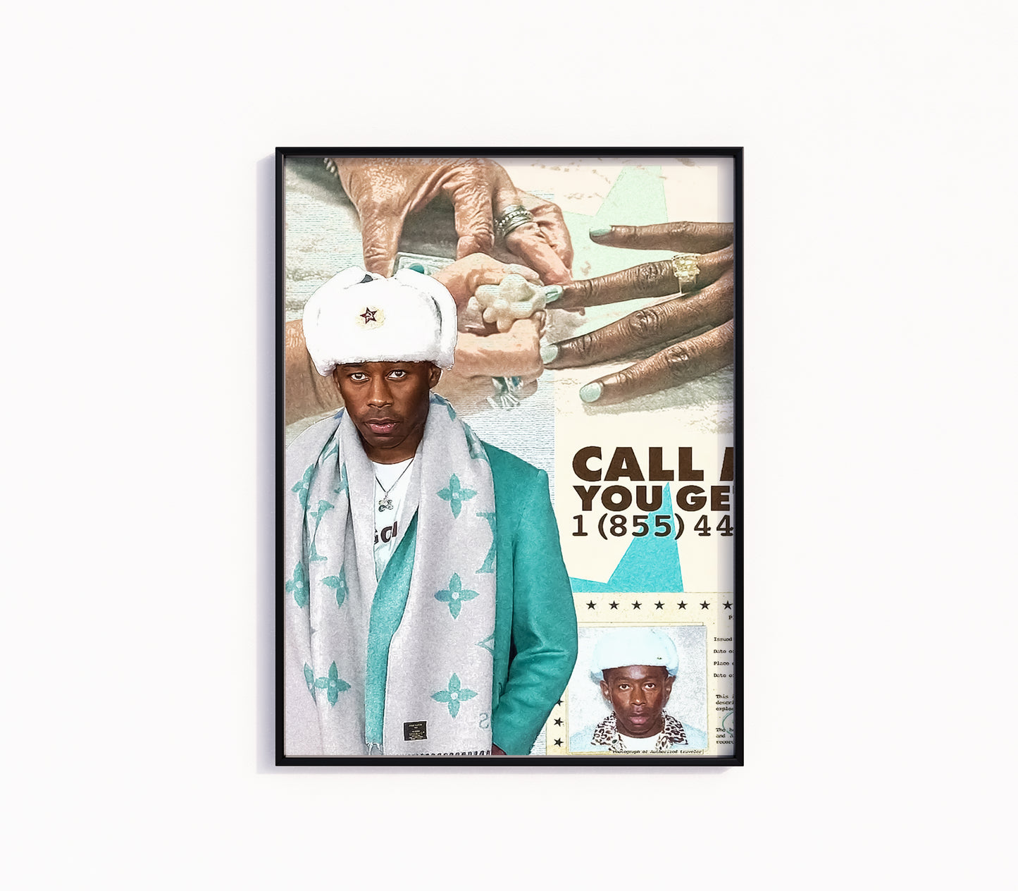 Tyler The Creator "Call Me If You Get Lost" Poster