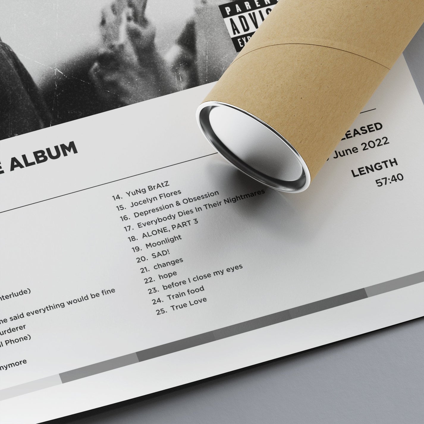 XXXTentacion "Look at Me" Poster Print