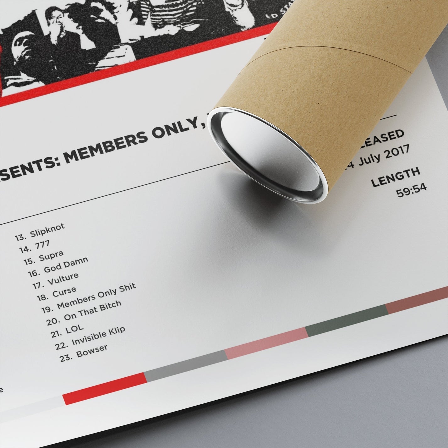 XXXTentacion "Members Only" Poster Print