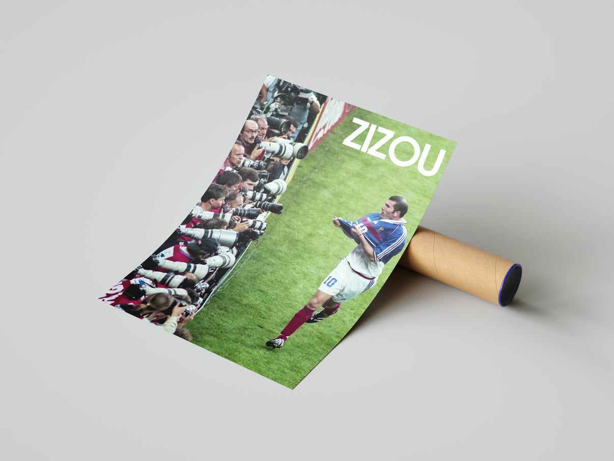 Zinedine Zidane Poster