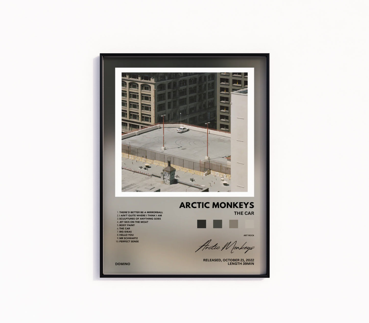 Arctic Monkeys "The Car" Album Poster