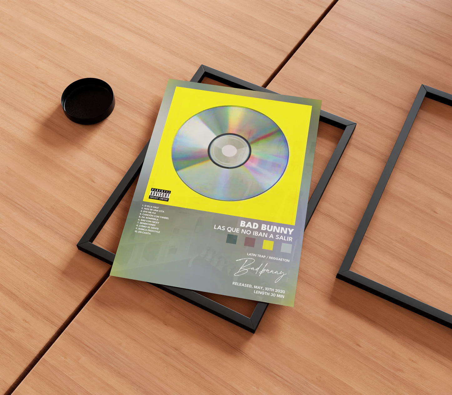 Bad Bunny 'Las que no iban a salir' Album Poster