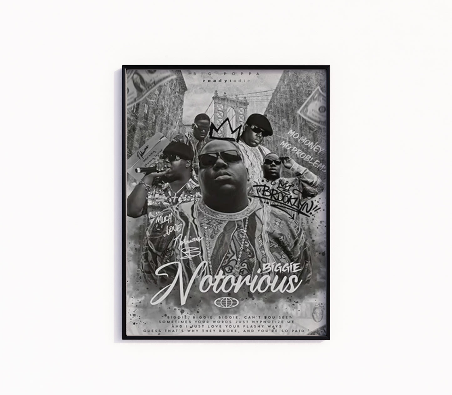 Notorious B.I.G. "Biggie Smalls" Poster