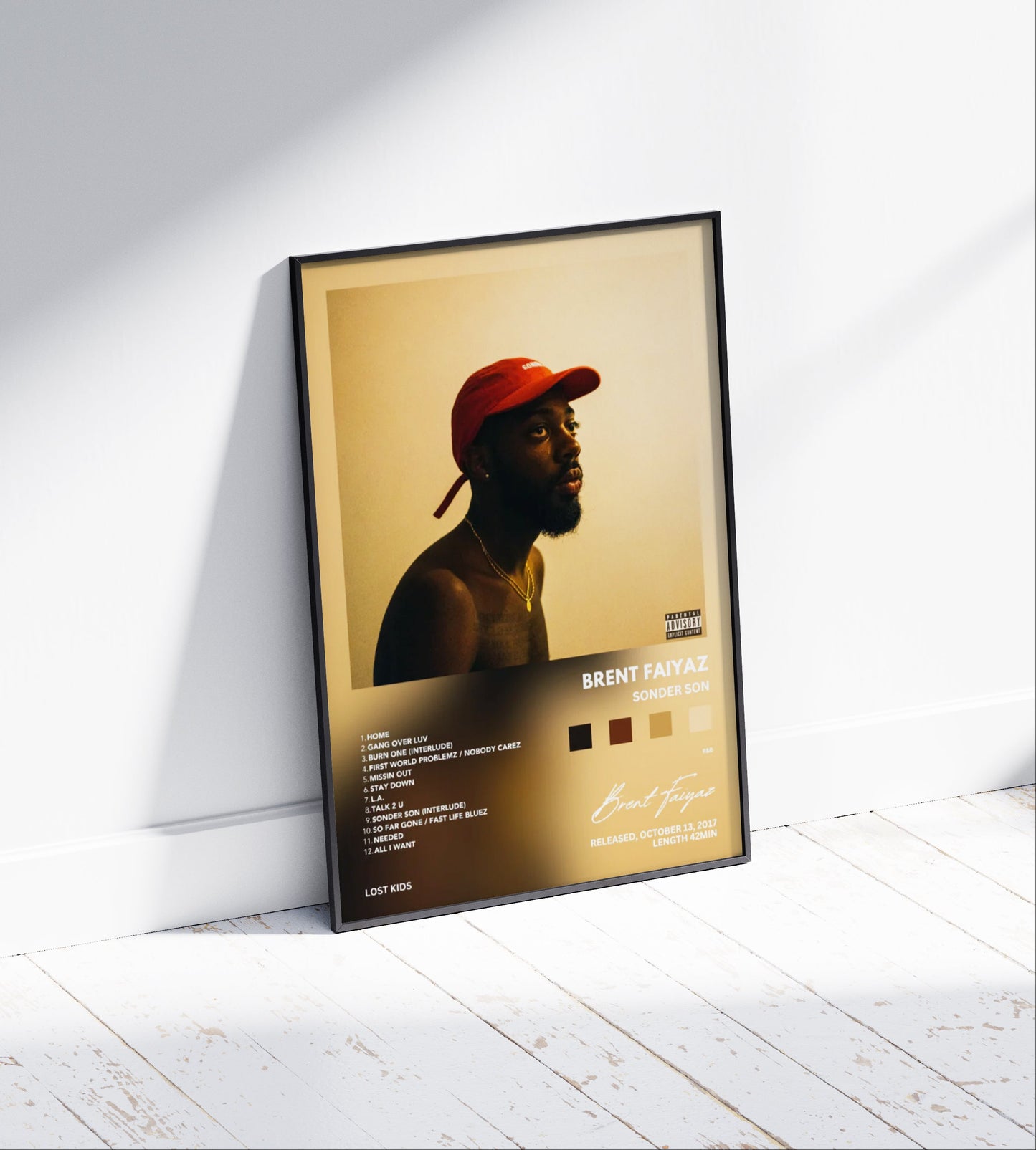 Brent Faiyaz "Sonder Son" Album Poster