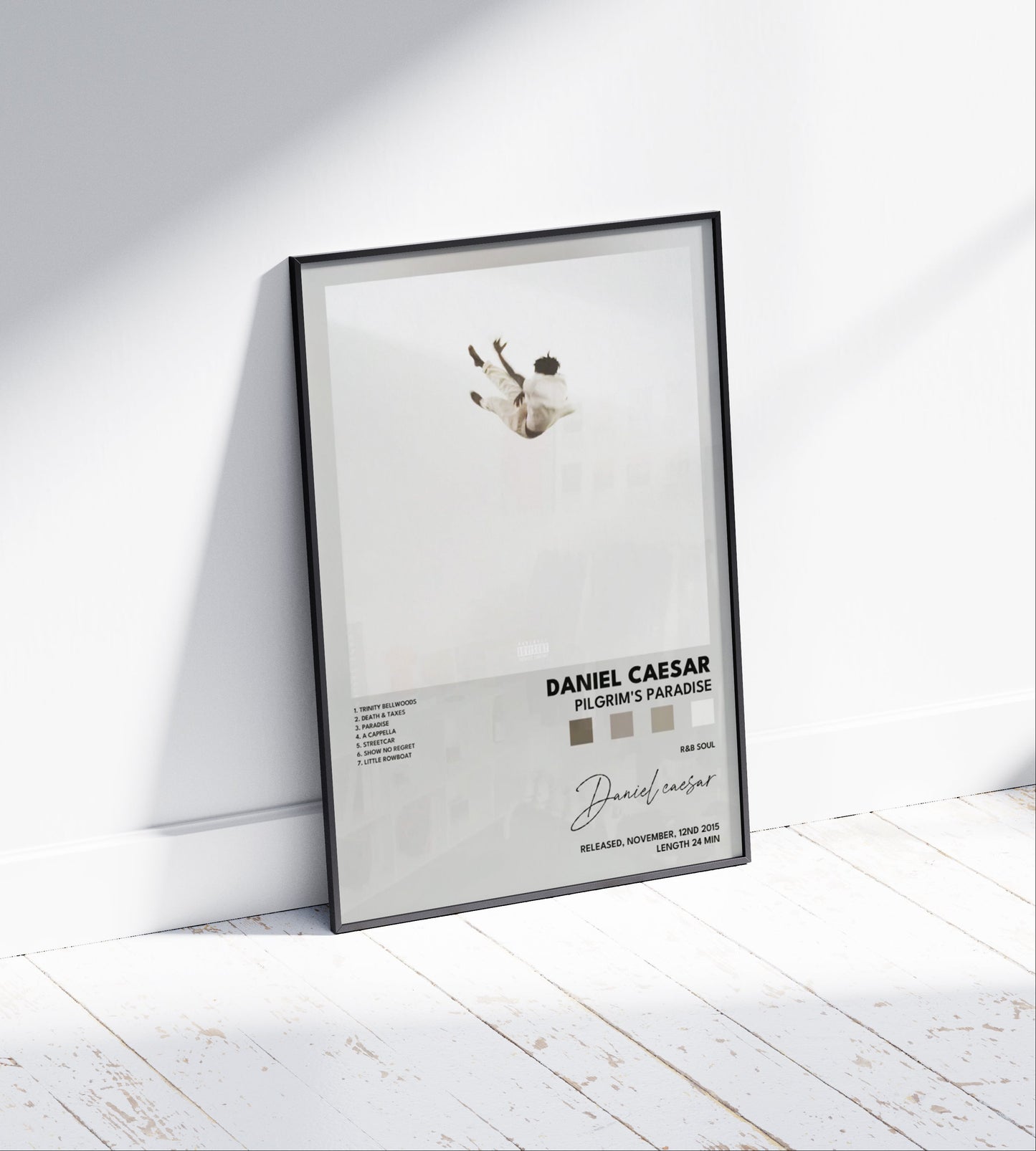 Daniel Caesar "Pilgrims Paradise" Album Poster