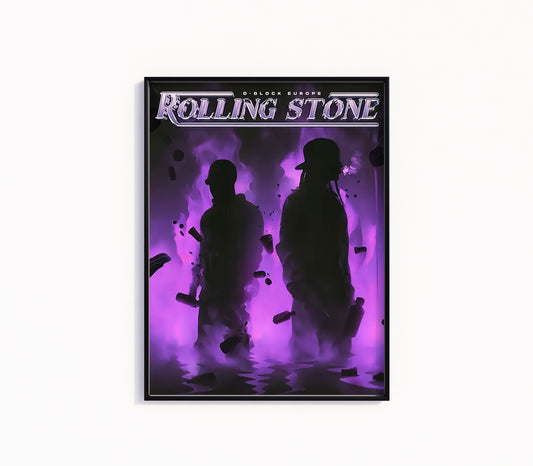 D-Block Europe "Rollingstone" Poster