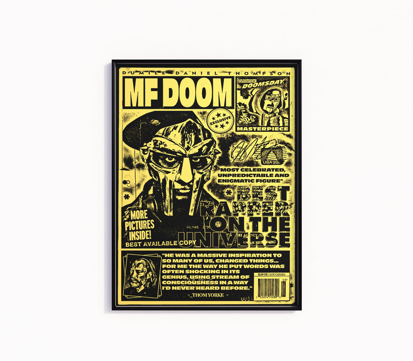MF Doom Poster