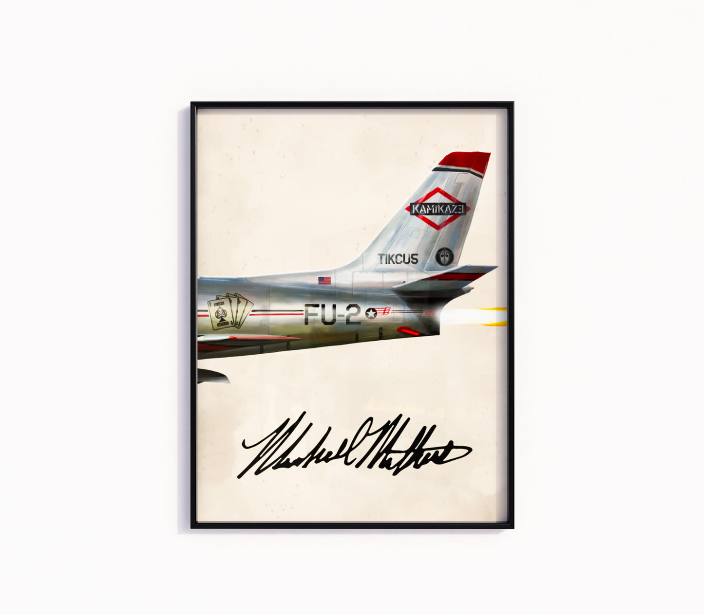 Eminem "Kamikaze" Poster