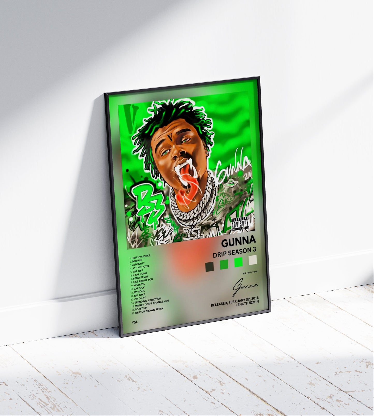 Gunna "Drip Season 3" Album Poster