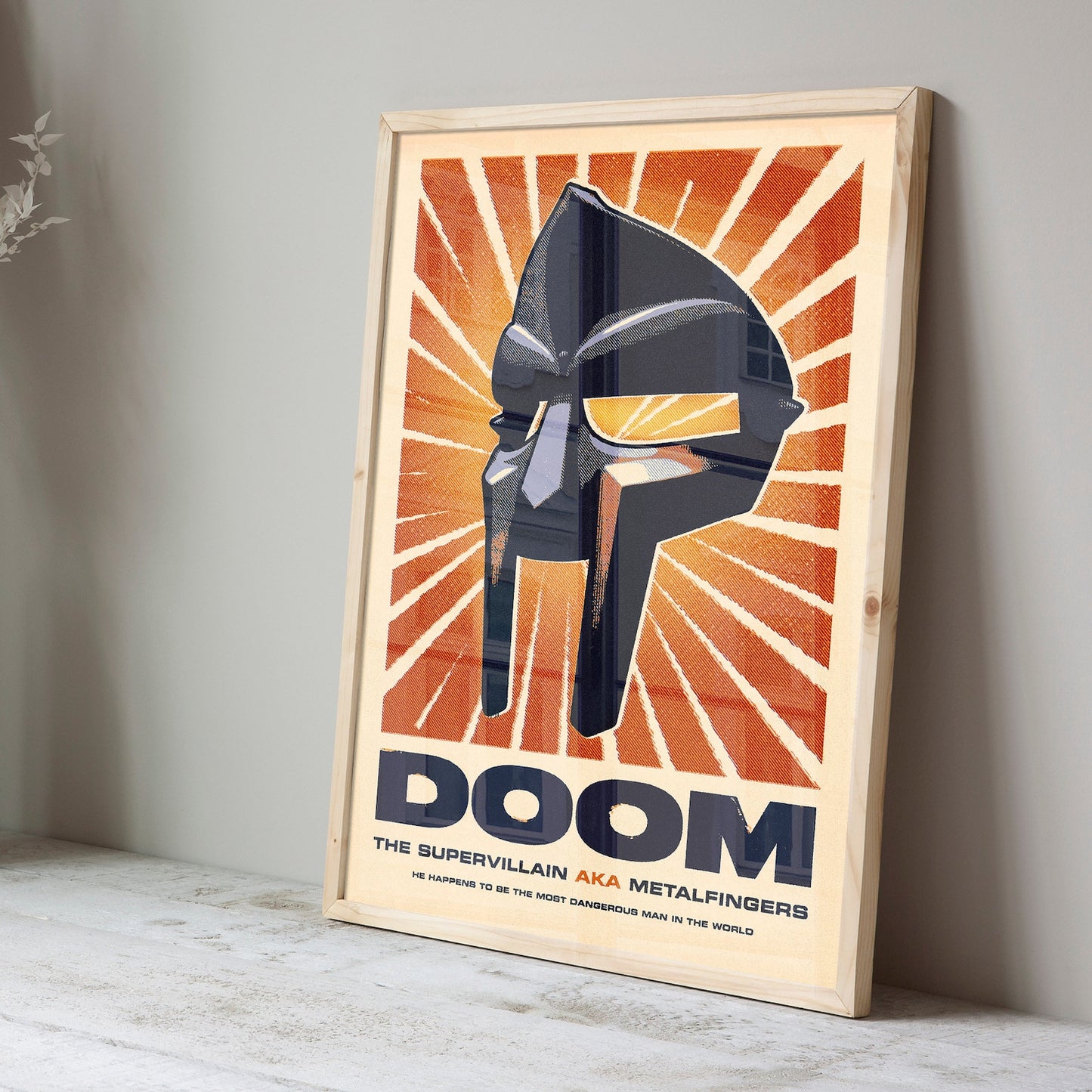 MF Doom Poster Print