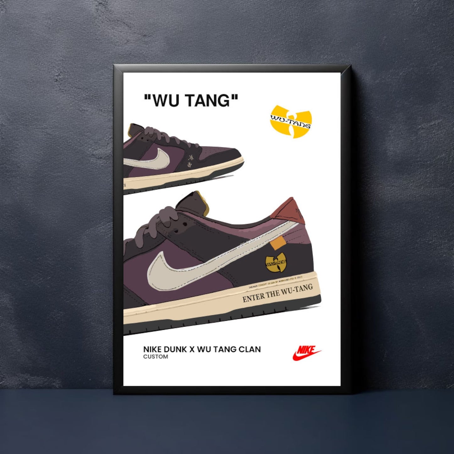 Wu-Tang Clan Sneeker Poster