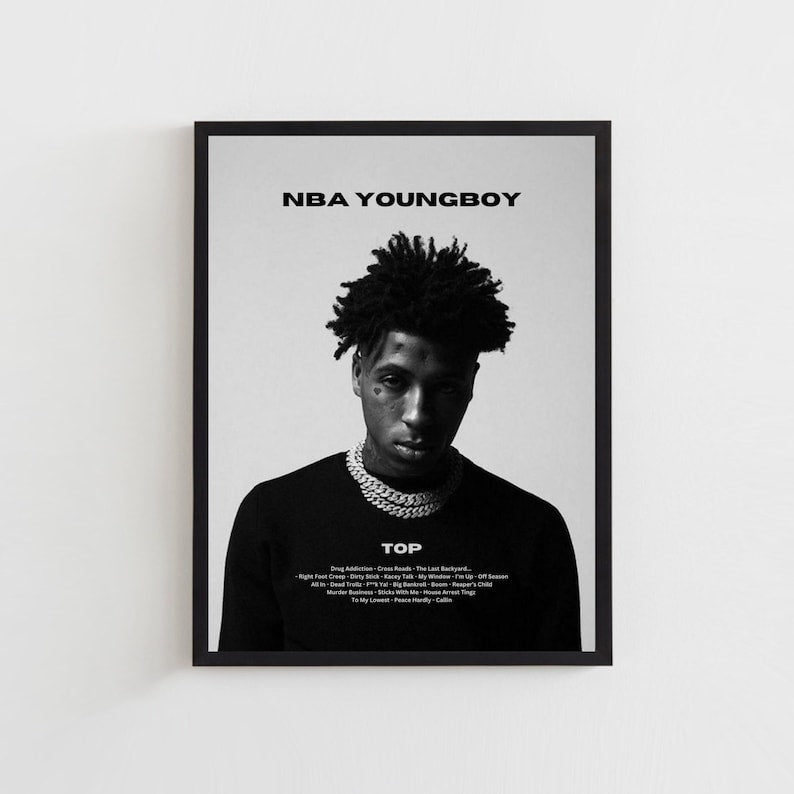 NBA YoungBoy "Top" Poster