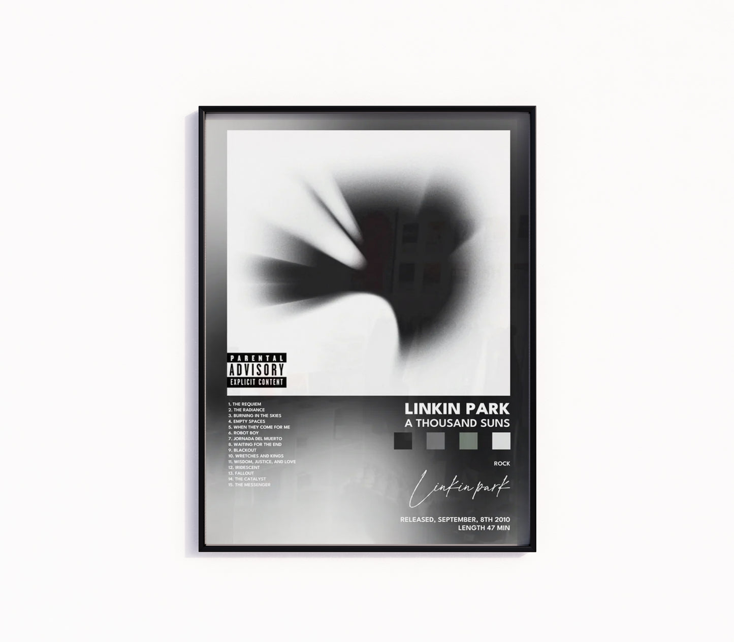 Linkin Park "A Thousand Suns" Album Poster