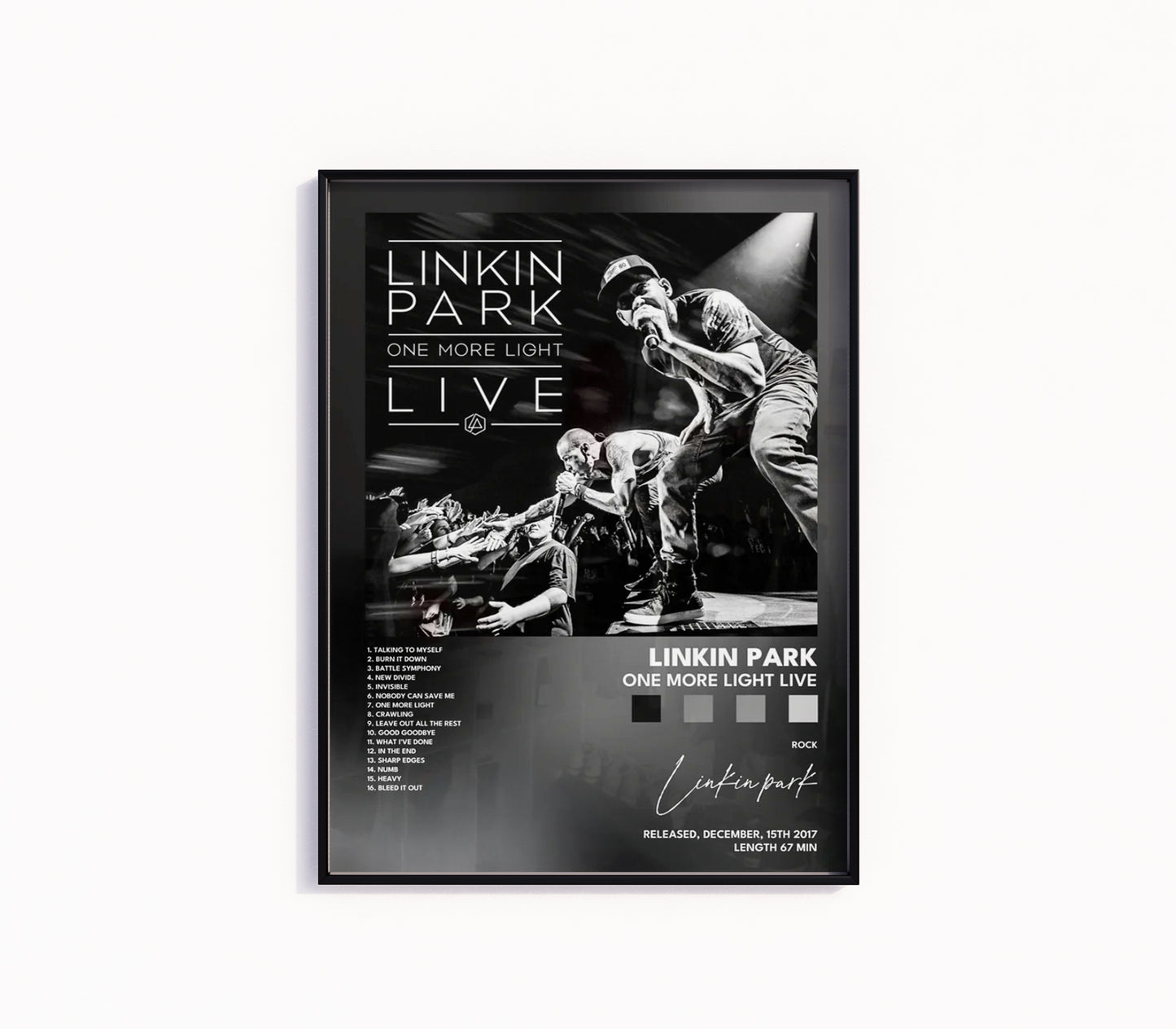 Linkin Park "One More Light Live" Album Poster
