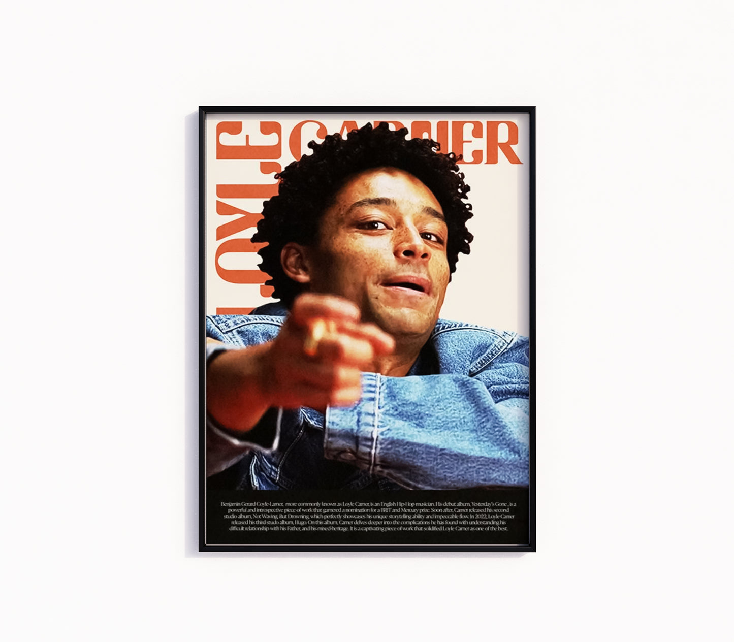 Loyle Carner Poster