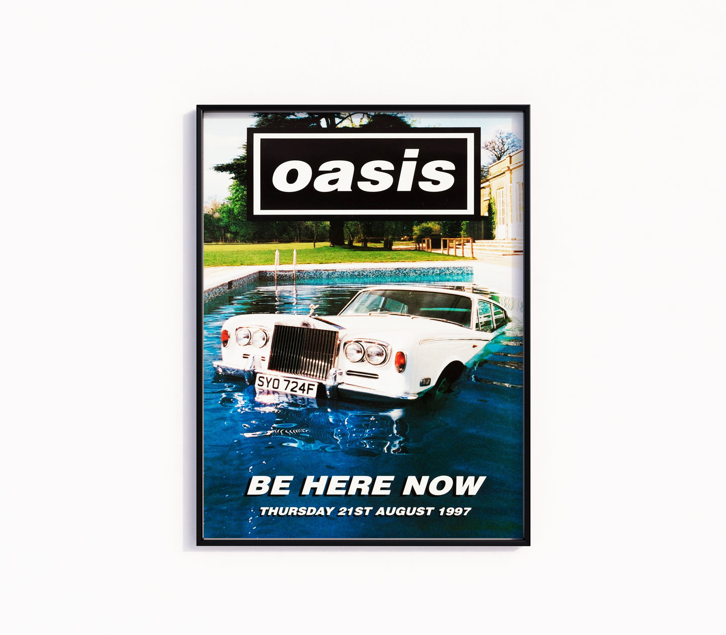 Oasis "Be Here Now" Poster