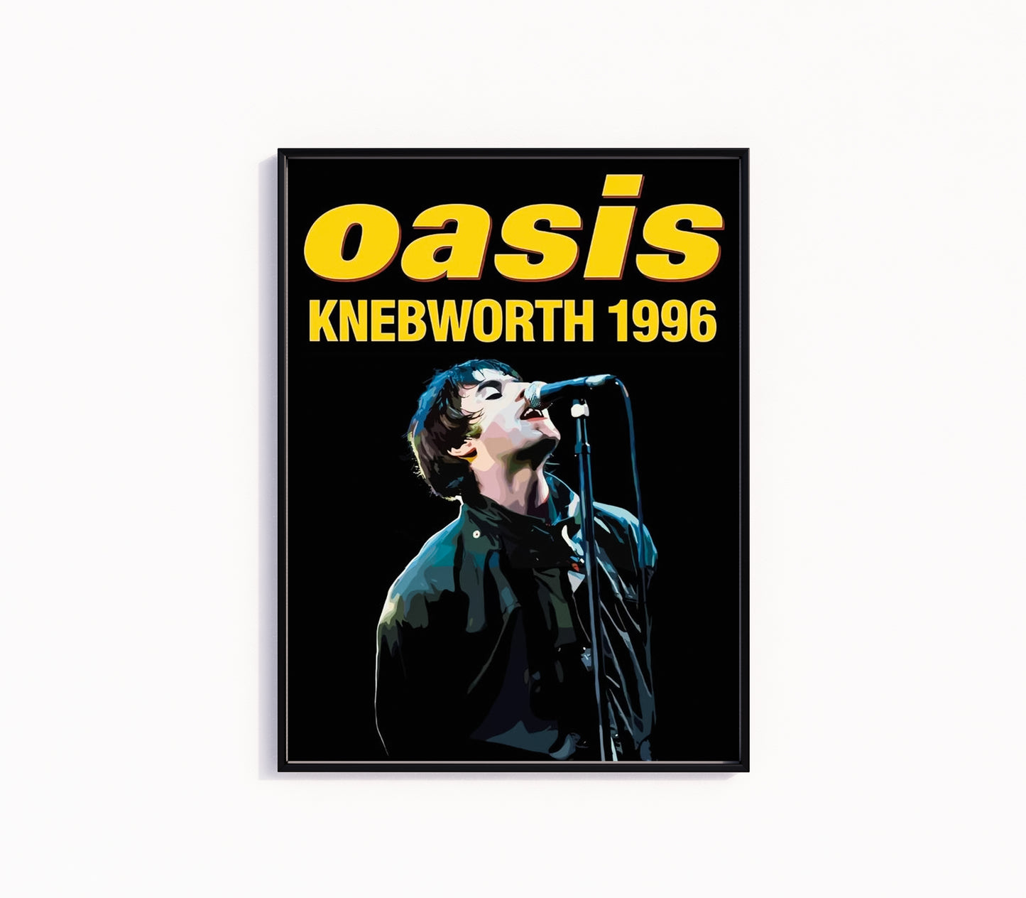 Oasis "Knebworth 1996" Poster