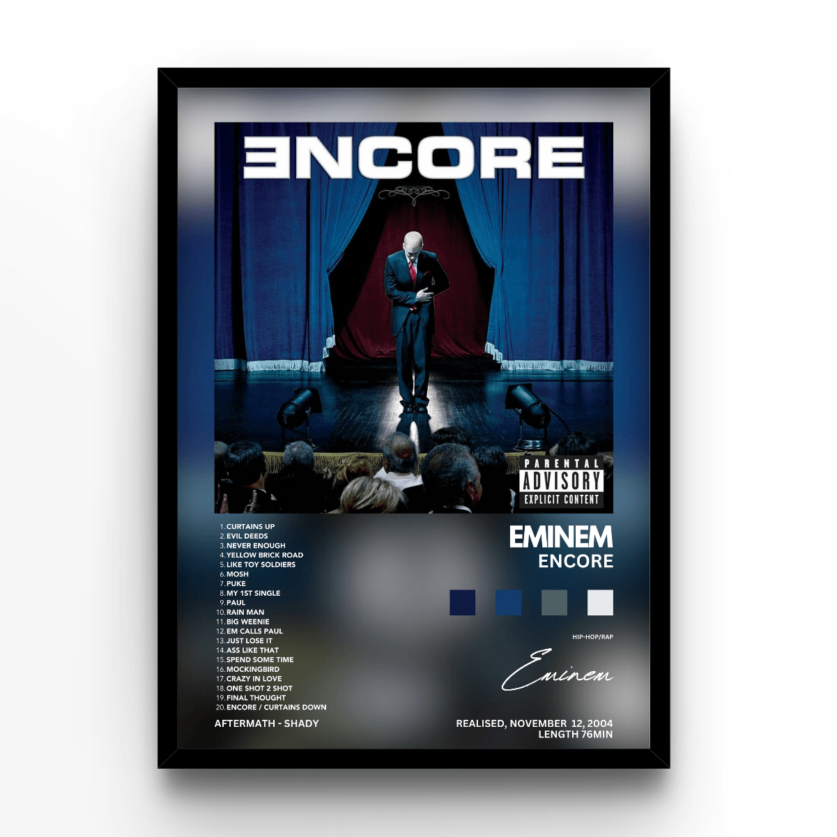 Eminem "Encore" Album Poster