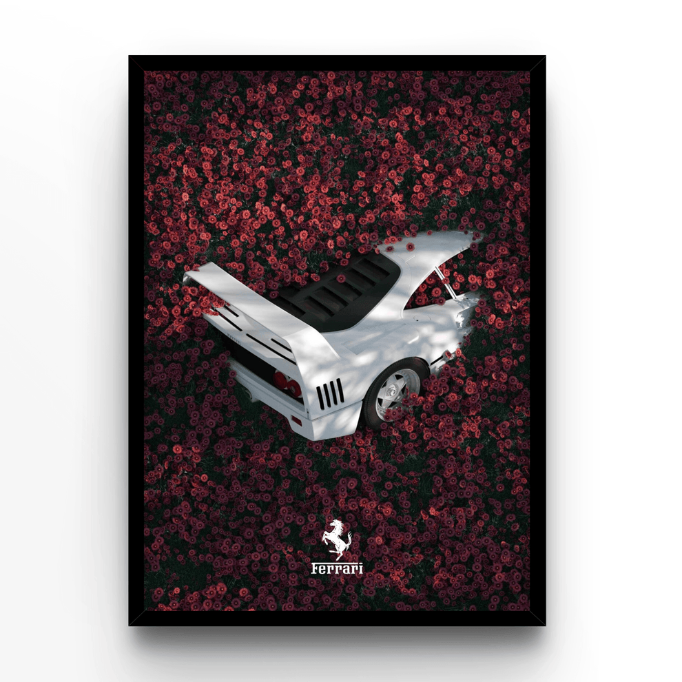 Ferrari F40 Poster