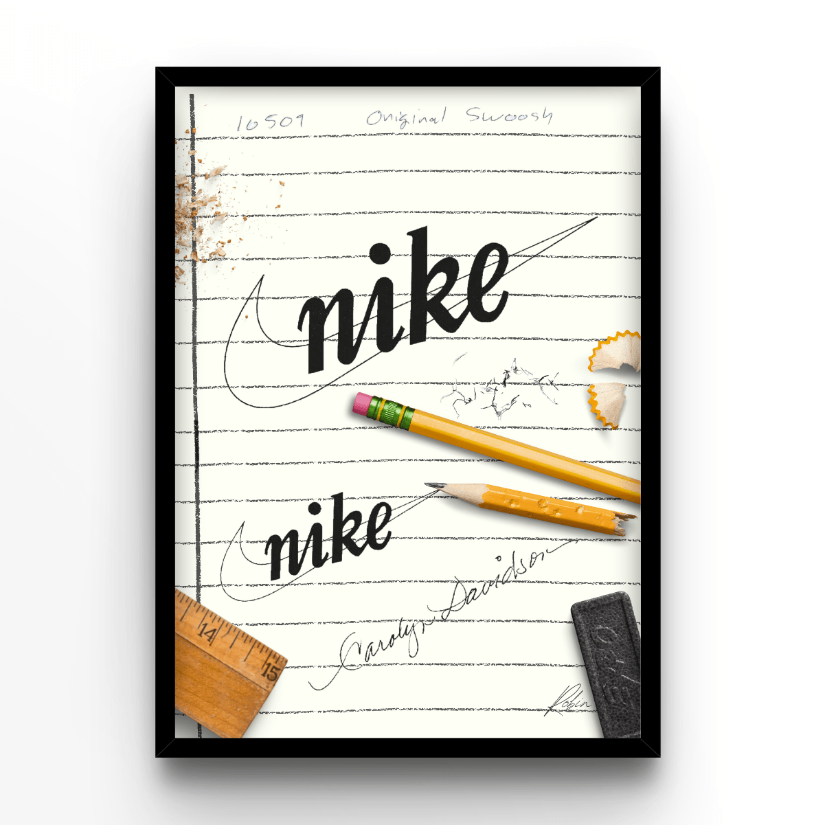 Nike "OG Swoosh" Poster