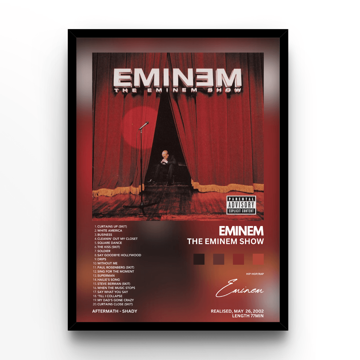 Eminem "The Eminem Show" Album Poster