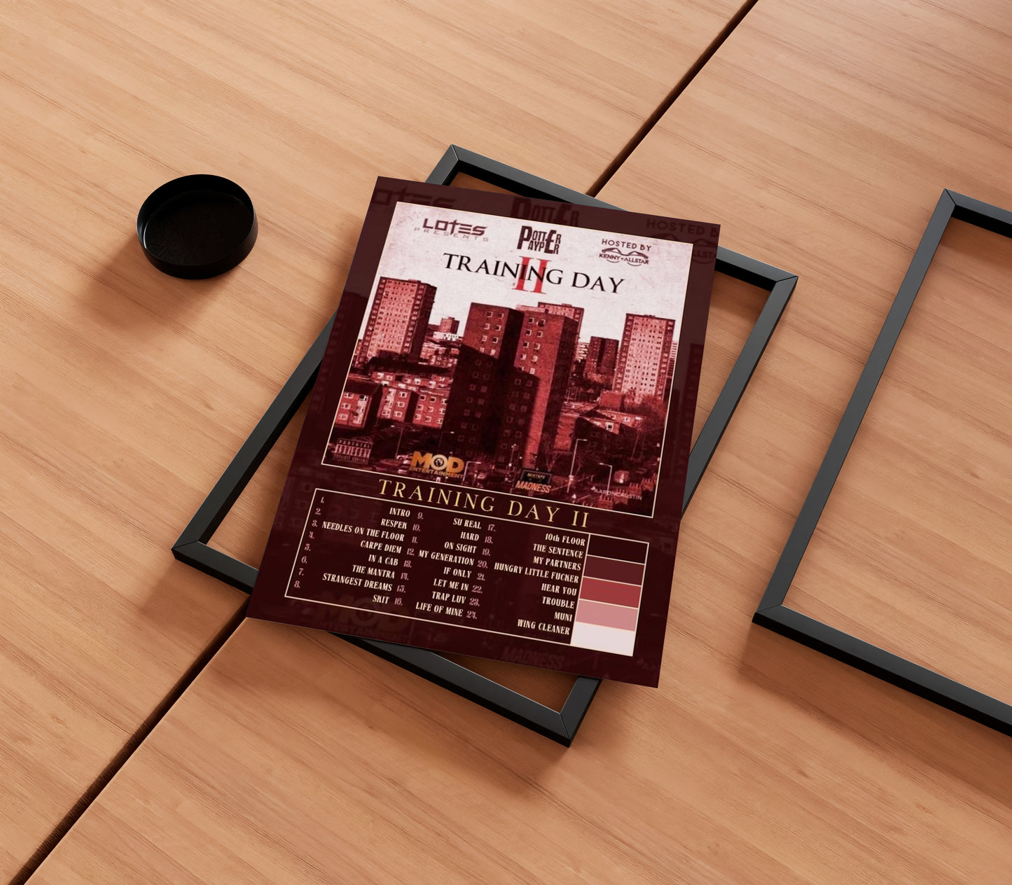 Potter Payper 'Training Day 2' Album Poster