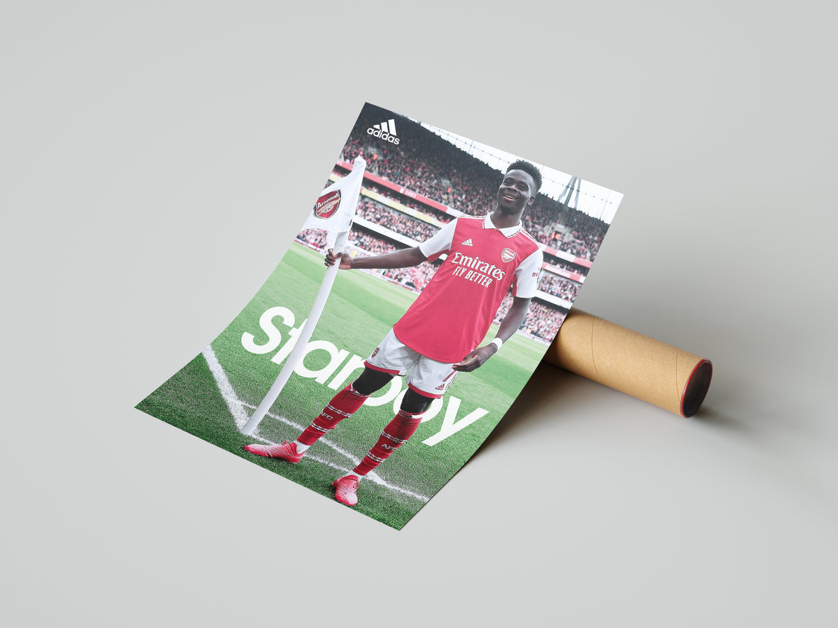 Bukayo Saka Poster