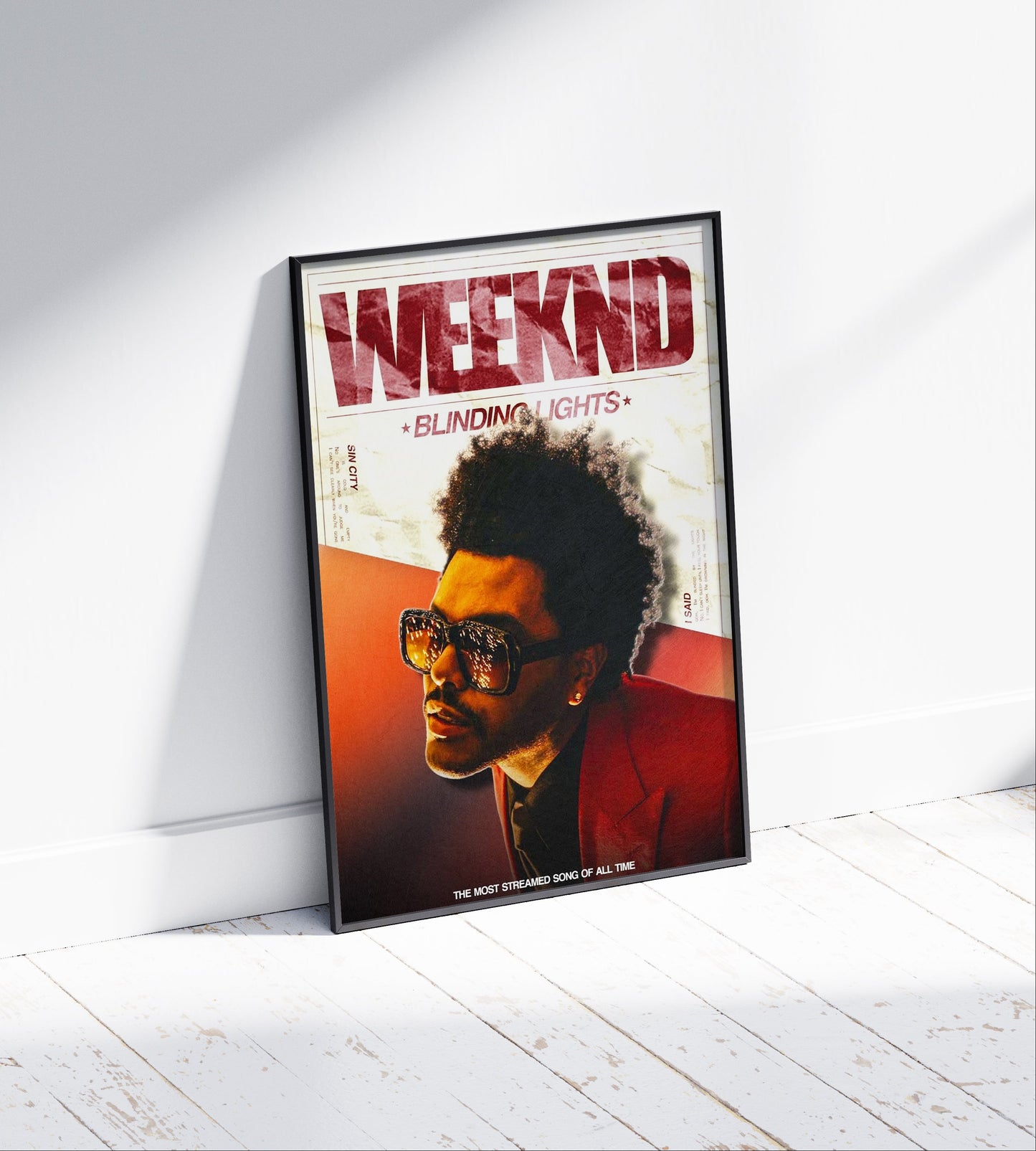 The Weeknd Poster