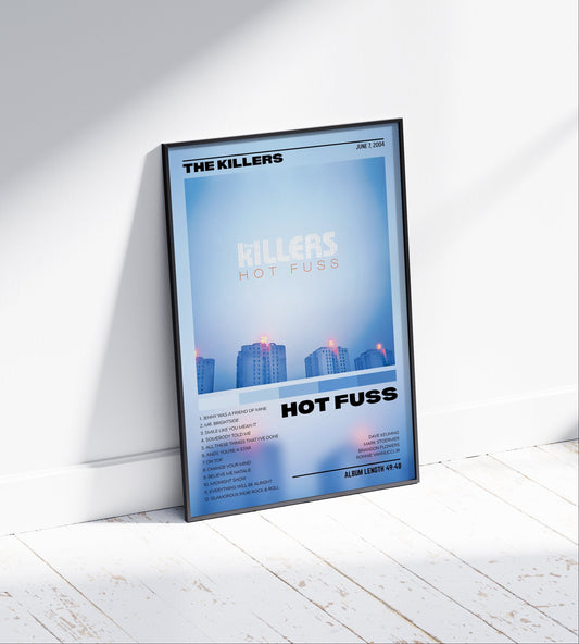 The Killers "Hot Fuss" Album Poster