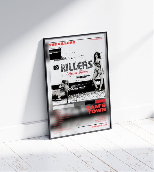 The Killers "Sam's Town" Album Poster