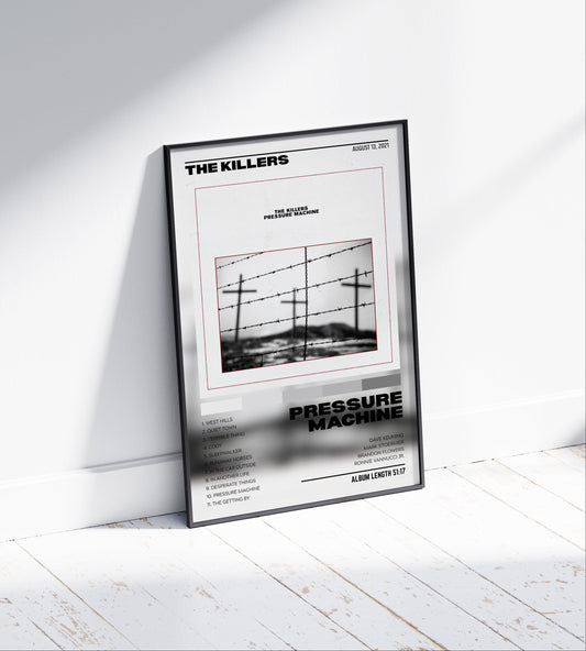 The Killers "Pressure Machine" Album Poster